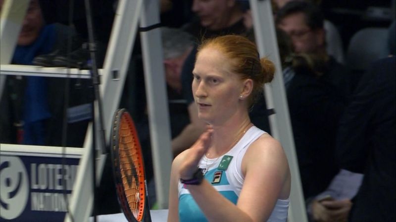 23-годишната белгийска тенисистка Алисън ван Ейтванк призна, че от две