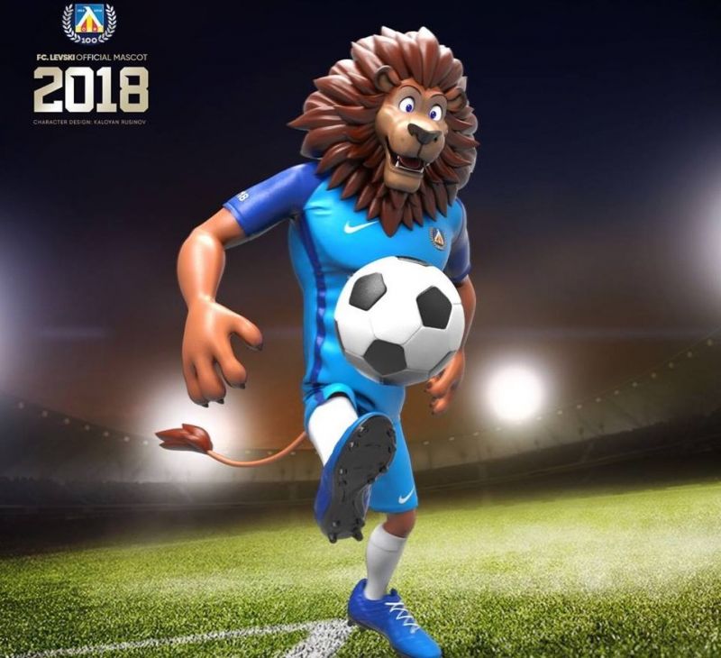 От Левски публикуваха своя нов талисман в официалната си страница