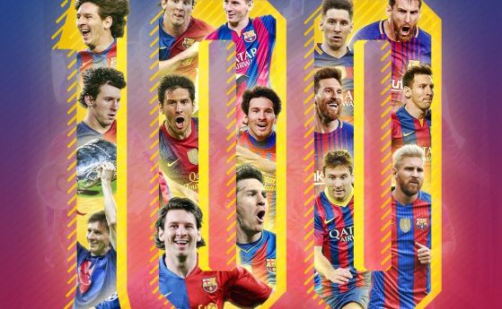 Барселона показа изхода от ШЛ на Челси, геният Меси с гол №100