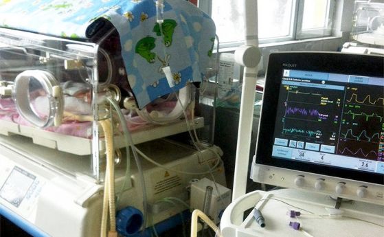 Съвременен апарат за обдишване на недоносени деца получи АГ болница