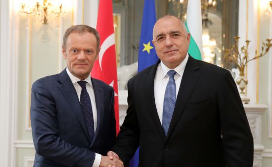 Борисов пред Туск: За България е важно да има добри отношения с Турция