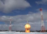 Москва публикува видео с изпитание на новата ракета Сармат