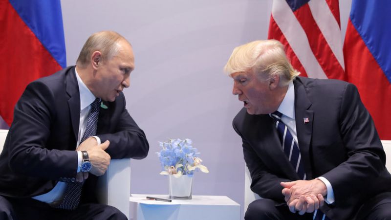 Американският президент Доналд Тръмп поканил руския си колега Владимир Путин