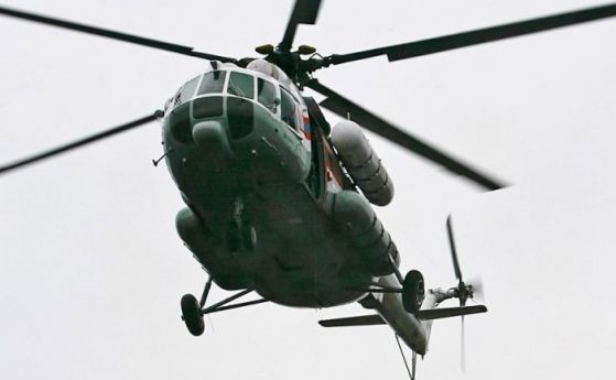 Хеликоптер се разби на улица в руски град