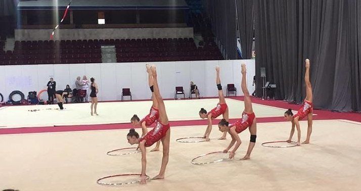 Ансамбълът ни по художествена гимнастика тренира на облекчен режим заради контузии