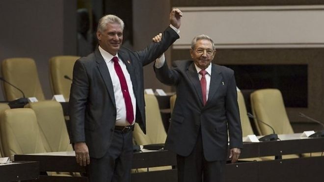 Новият президент на Куба Мигел Диас-Канел произнесе своята първа реч