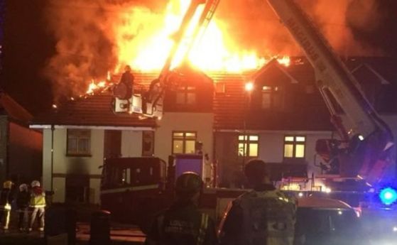 Жена загина при голям пожар в Лондон предаде Би Би