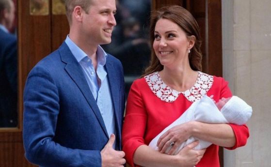 Херцогинята и херцогът от Кеймбридж започнаха да представят новородения принц