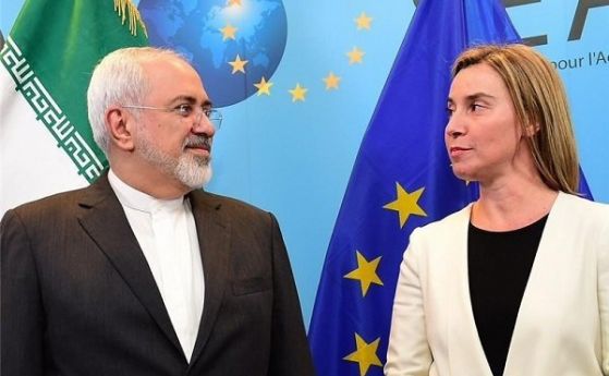  Иранският външен министър беседва с Могерини в опит за избавяне на нуклеарната договорка 
