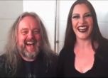 Видео: Анджелина Джоли и Брад Пит от Nightwish ви канят на концерт в България