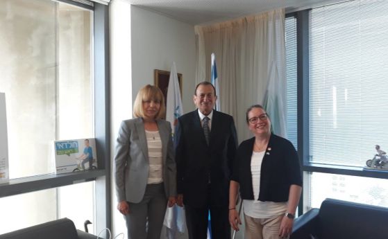 Фандъкова се срещна с кмета на Тел Авив