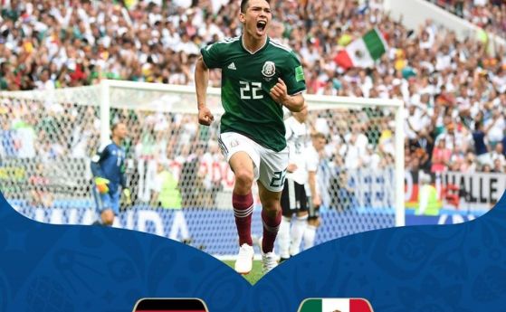 Германия допусна загуба от Мексико с 0 1 в двубой от