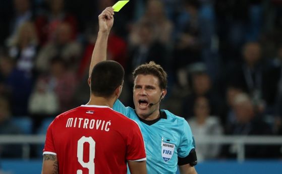 Сърбия подава протест срещу съдийството на мача с Швейцария