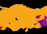 Тази карта казва всичко за турските избори
