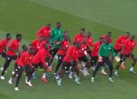 Футболистите на Сенегал с впечатляваща танцувална загрявка (видео)