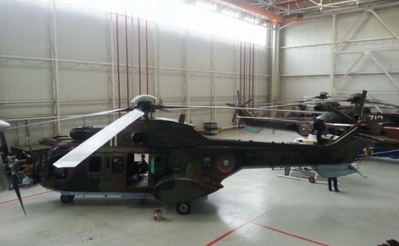 Два вертолета “Cougar” ще бъдат дооборудвани със средства за гасене на горски пожари