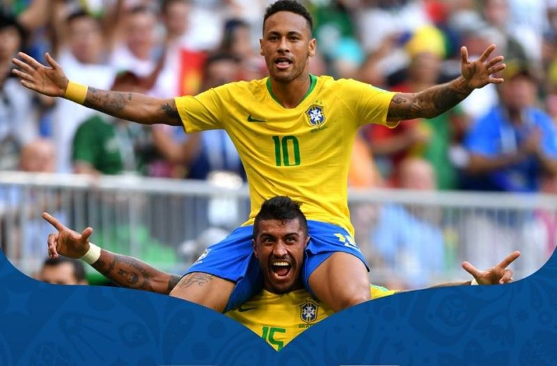Бразилия се класира за 1/4-финалите на световното първенство, след като