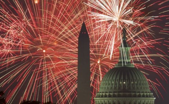 Историята на празничните фойерверки за Деня на независимостта на САЩ