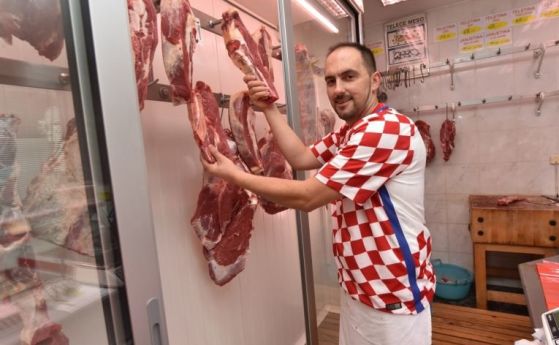 Хърватия е в транс преди полуфинала (снимки)