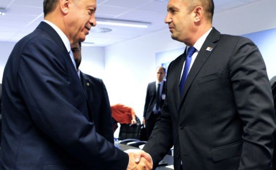 Държавният глава Румен Радев е присъствал на клетвата на турския