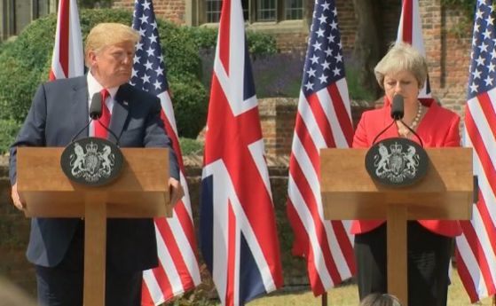 САЩ и Великобритания ще сключат споразумение за свободна търговия след