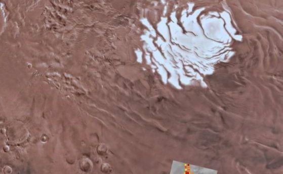 Откриха вода на Марс