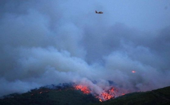 Нов пожар в Гърция, този път на остров Закинтос