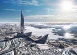 Най-високият небостъргач в Европа е почти завършен (снимки)
