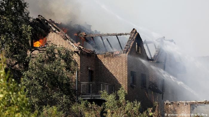 Десетки пострадали при пожар в Западна Германия