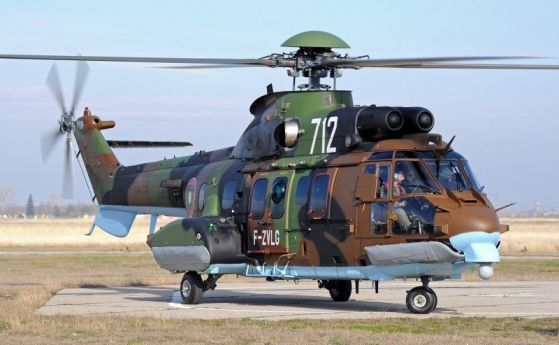 Вертолет се омота в жици край Цалапица, няма пострадали