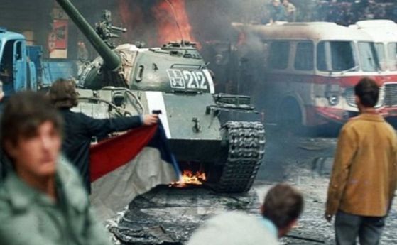 Чехия официално призна за окупация навлизането на войски на Варшавския договор през 1968 г.