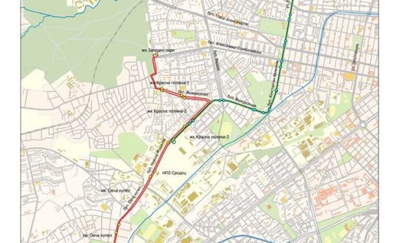 Махат пасарелка на 'Никола Мушанов', трамвай 11 и нощна линия 3 с променен маршрут