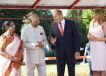 Радеви посрещнаха индийското президентско семейство в София
