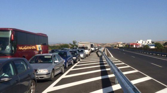 Катастрофа е причинила задръстване на магистрала Тракия, съобщи Нова тв.