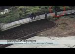 Охранителни камери засекли бягството на Северин от мястото на убийството (видео)