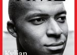 Килиан Мбапе изгря на корицата на списание "Time"