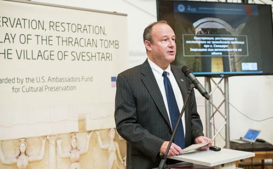 Посолството на САЩ ще финансира реставрацията на античната гробница в Свещари
