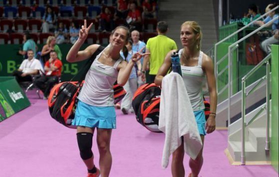 Габриела и Стефани Стоеви победиха олимпийски шампионки Мисаки Мацумото и Аяка