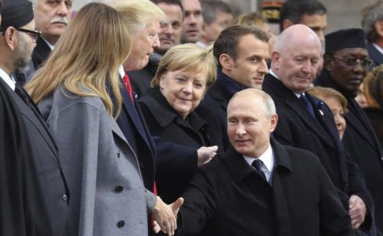 Путин и Тръмп са разговаряли в Париж