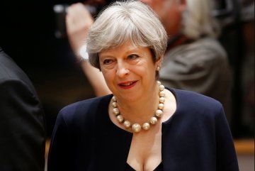 Британската министър-председателка Тереза Мей се зарече да се бори за