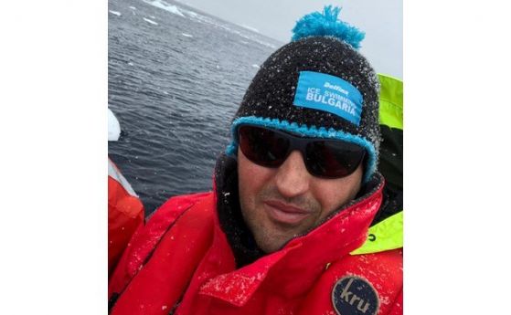 Забраняват на Петър Стойчев да плува край Антарктида