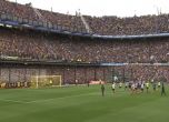 50 000 фенове на Бока подкрепиха футболистите преди дербито с Ривър Плейт (видео)