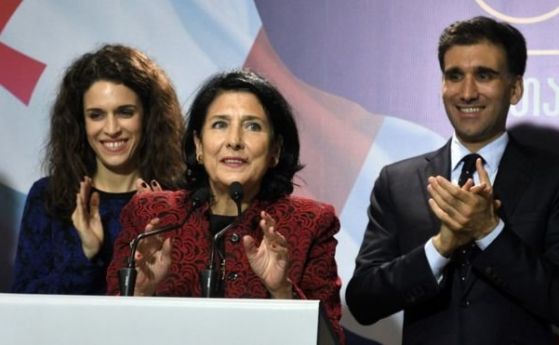Саломе Зурабишвили подкрепена от управляващата партия Грузинска мечта спечели втория
