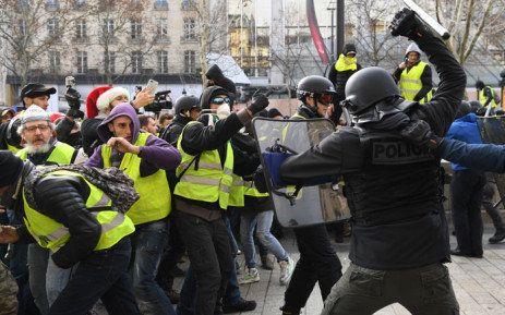 Протест на жълтите жилетки се провежда и в Брюксел.  Тази