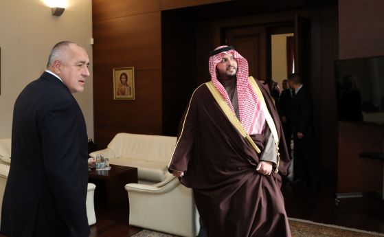 Часове преди Бъдни вечер Борисов посрещна делегация от Саудитска Арабия