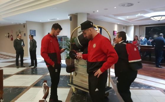 ЦСКА тъне в пълен лукс в Испания