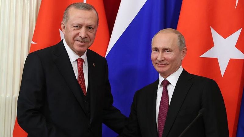 Президентите на Русия Владимир Путин и на Турция Реджеп Ердоган