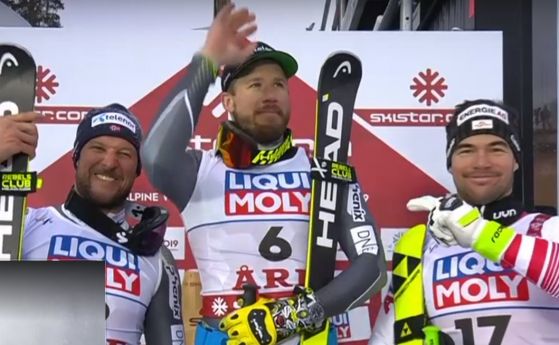 Легендата Свиндал завърши кариерата си със сребро, Янсруд е новият световен шампион в спускането