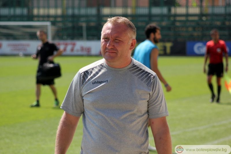 Треньорът на пловдивския Ботев Николай Киров не бе много словоохотлив след победата