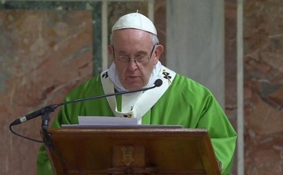 Папа Франциск сравни педофилията с човешко жертвоприношение
